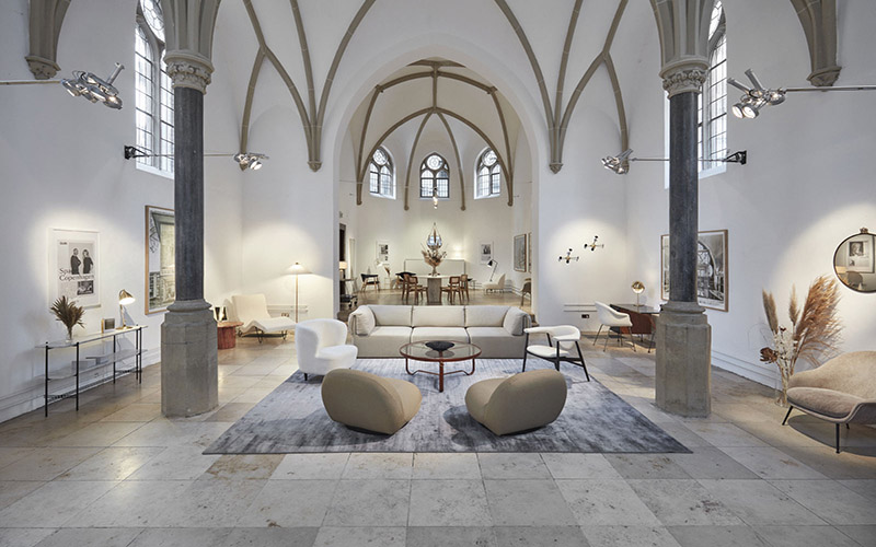 2020年德国科隆家具展GUBI在Quests教堂推出